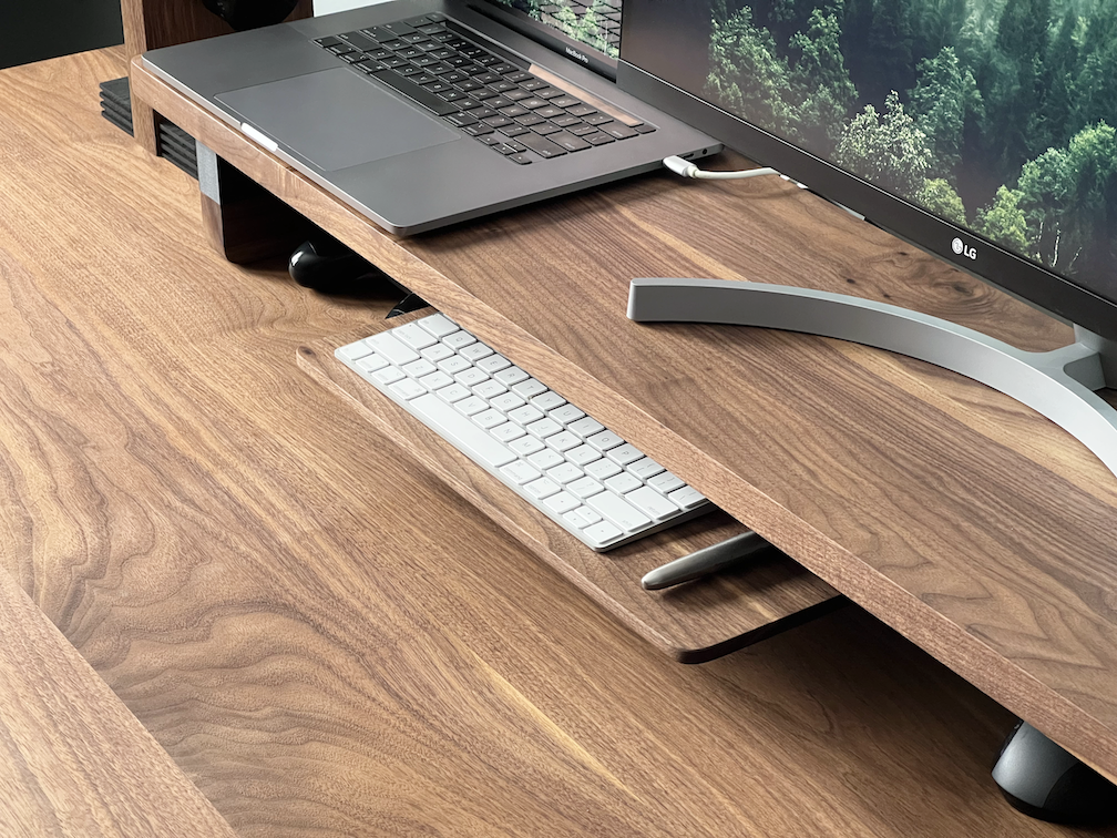 Elevate Your Workstation: How Walnut and Oak Can Improve Your Desk Setup