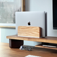 Vertical laptop stand